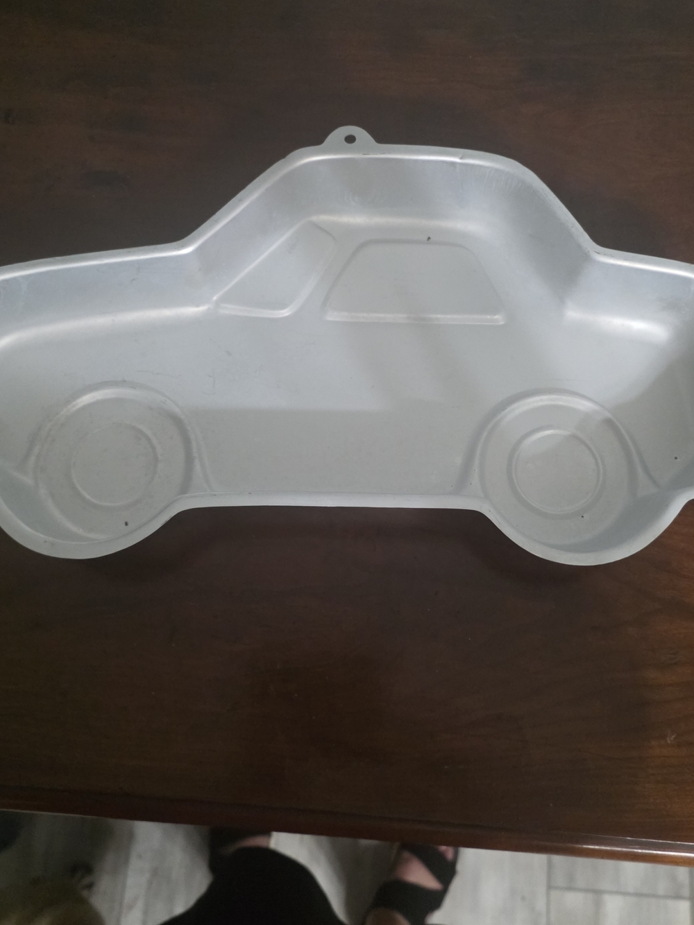 Wilton Silver Car-Shaped Cake Pan